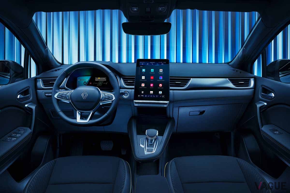 世界初公開されたルノー新型「シンビオズ」のインテリア