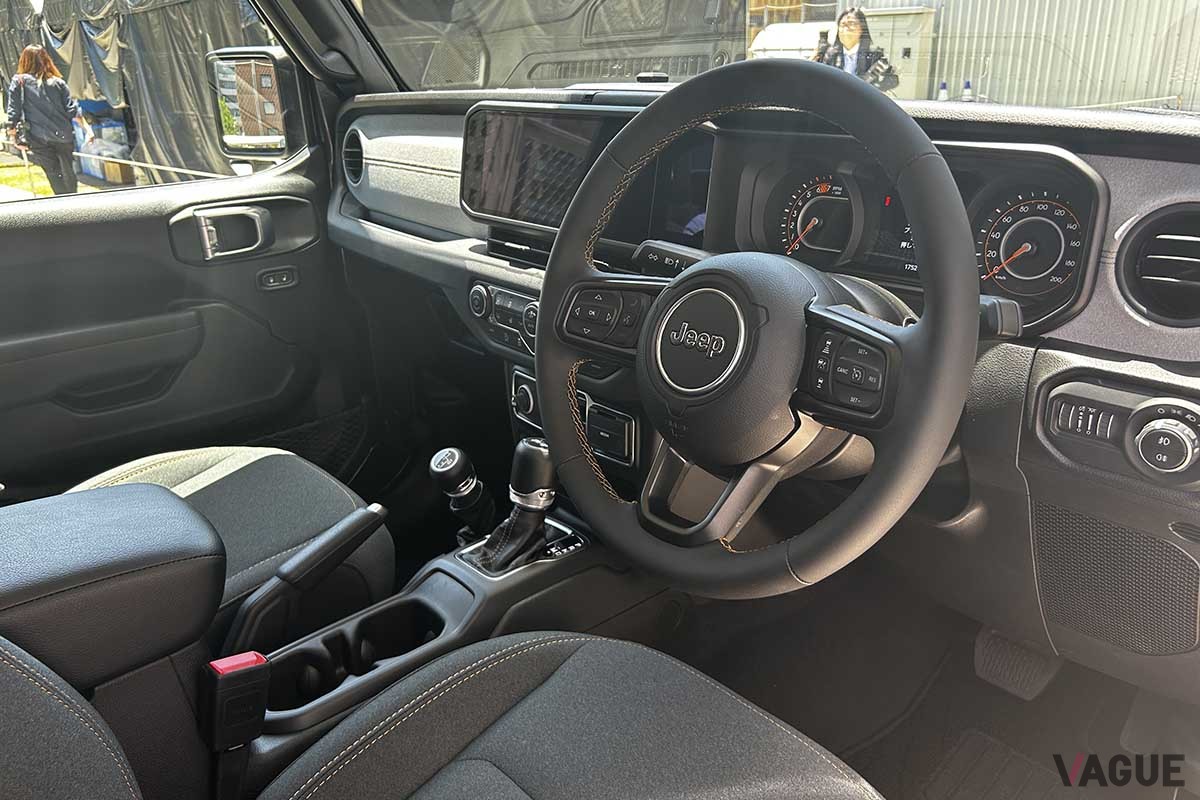 ジープ新型「ラングラー」のインテリア