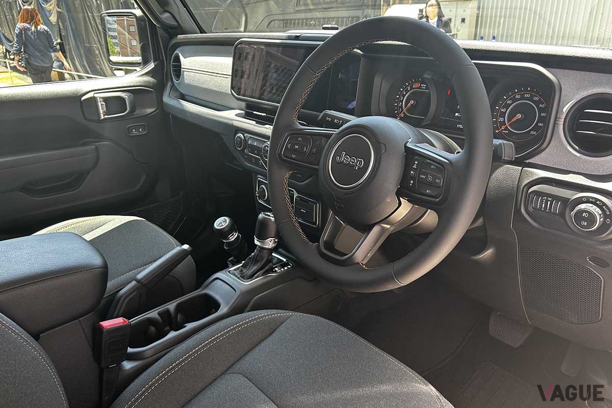 ジープ新型「ラングラー」のインテリア