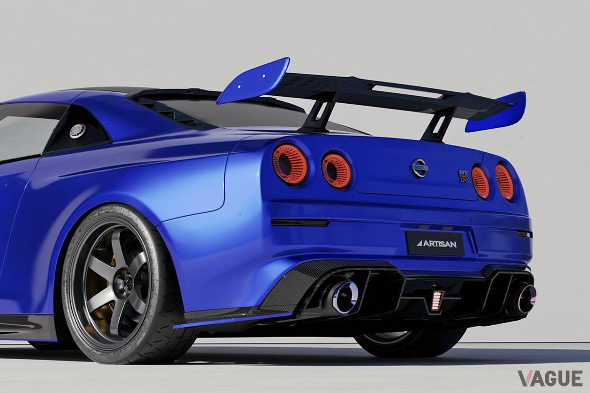R35型「GT-R」をベースに実車化の作業が進む「アルティザンGT-R」