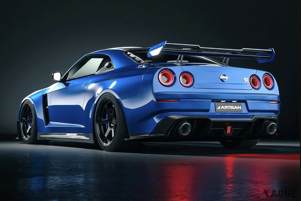 R35型「GT-R」をベースに実車化の作業が進む「アルティザンGT-R」