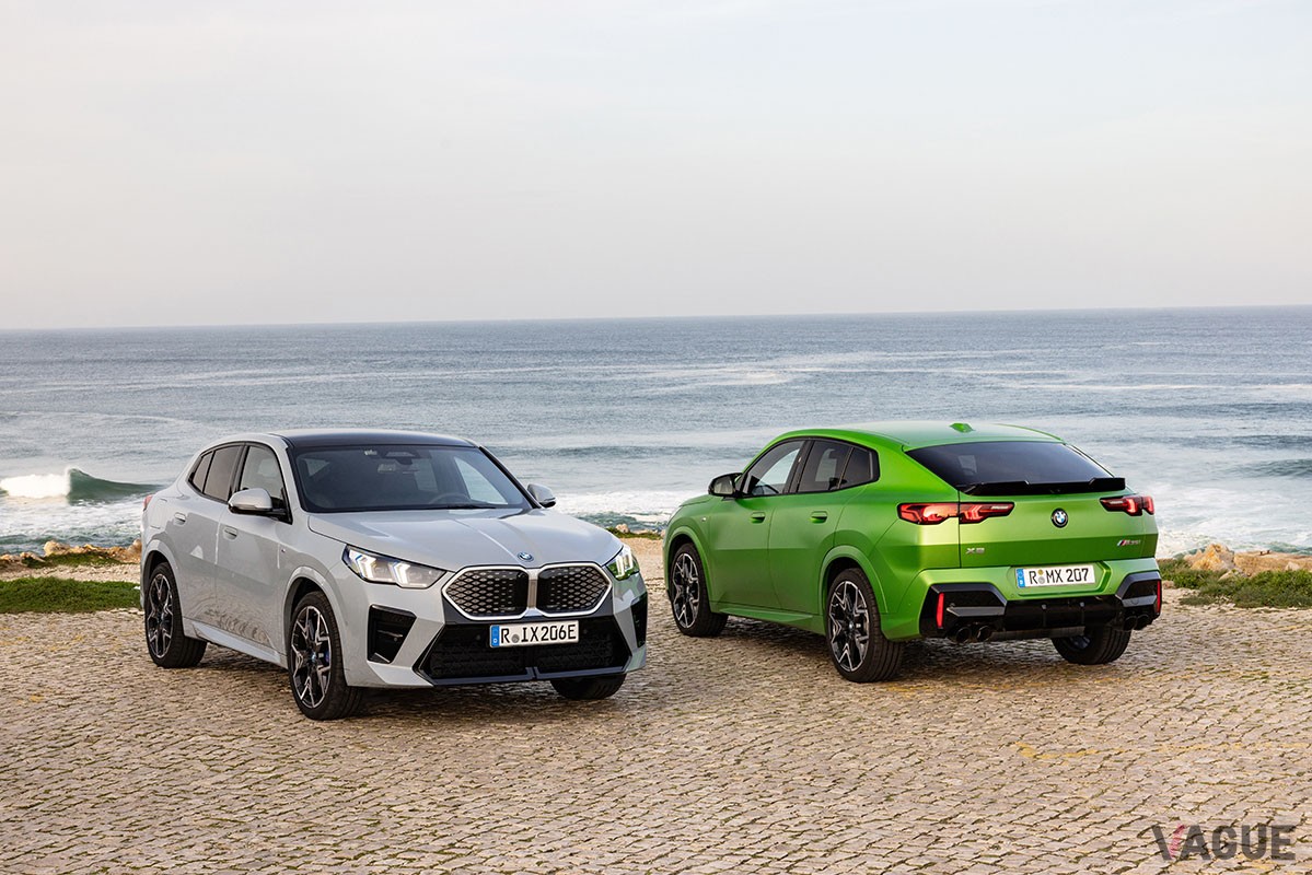 BMW新型「X2 M35i xDrive」と「iX2 xDrive30 Mスポーツ」