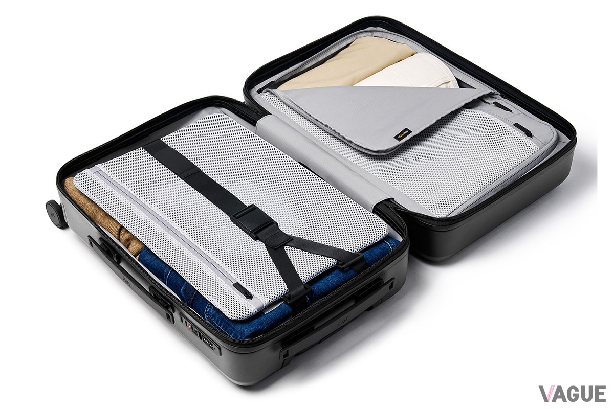 内装にはFidlockマグネットバックルを使用した取り外し可能なコンプレッションパッドを。