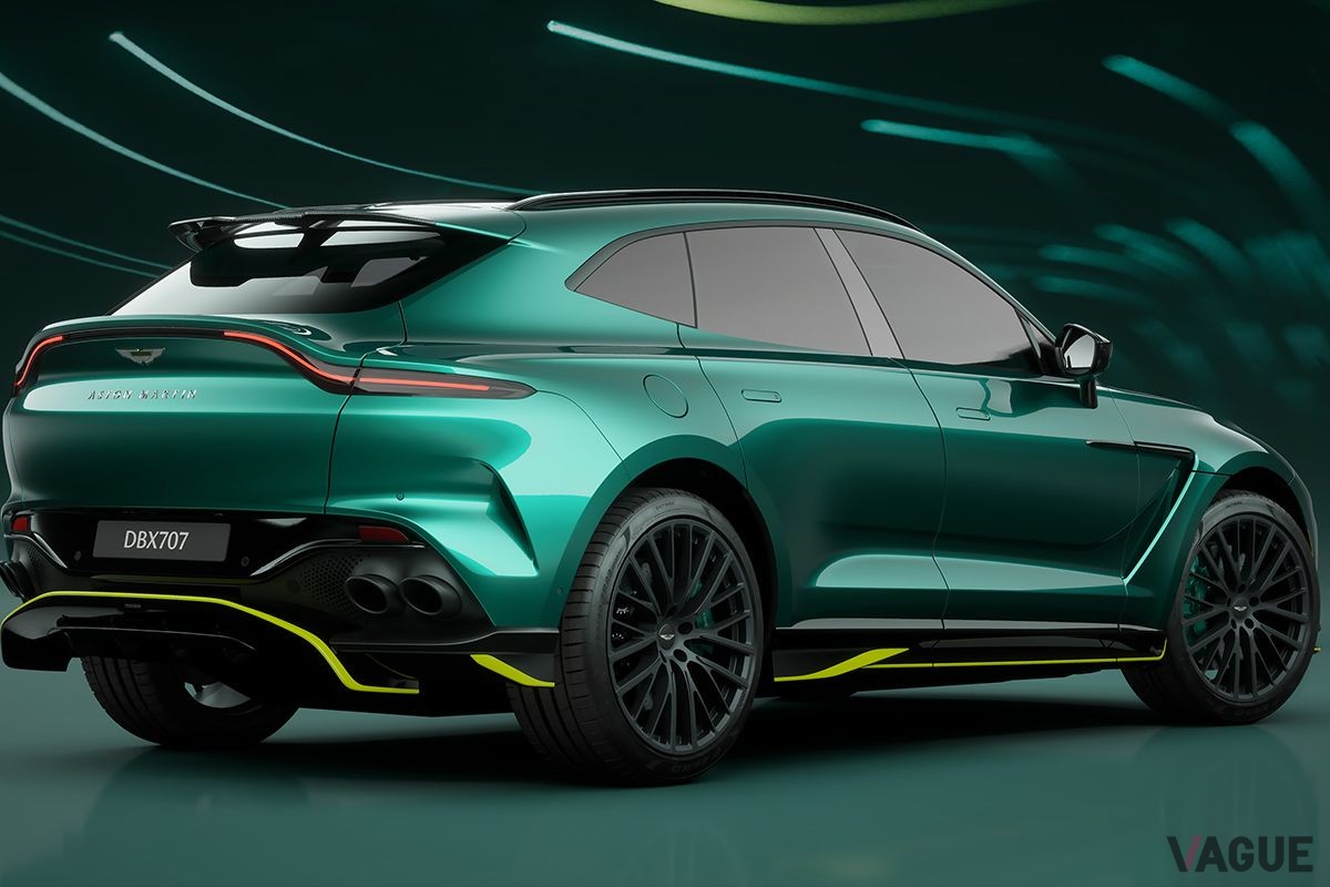 アストンマーティンの特別仕様車「DBX707 AMR23エディション」
