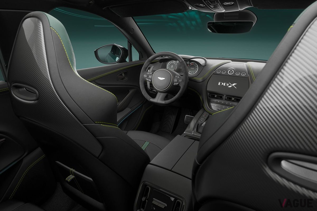 アストンマーティンの特別仕様車「DBX707 AMR23エディション」のインテリア