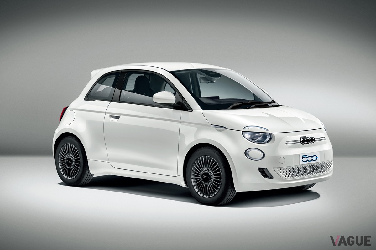 2022年4月に日本で登場したフィアット新型「500e」
