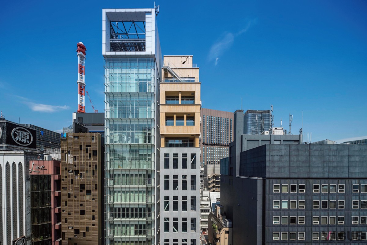 2023年５月に竣工した銀座髙木ビル