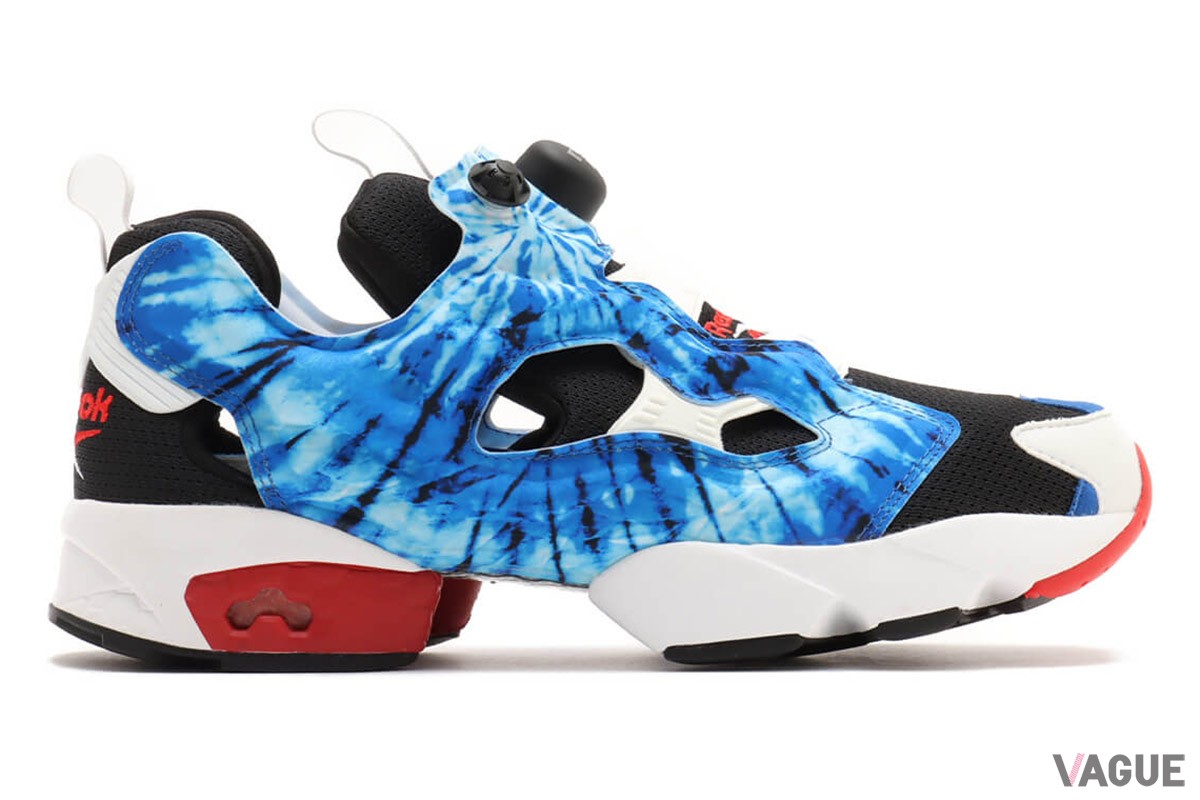 90年代のスニーカーブームを牽引したReebok INSTAPUMP FURY 94をベースに採用