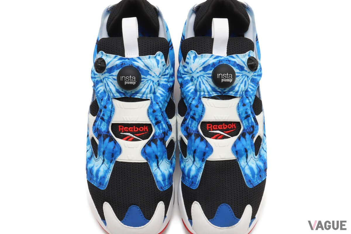 90年代のスニーカーブームを牽引したReebok INSTAPUMP FURY 94をベースに採用