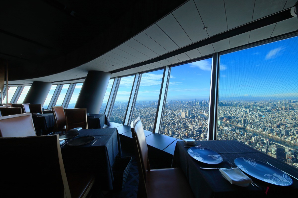 「Sky Restaurant 634（musashi）」(昼)