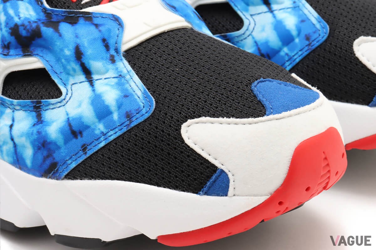 90年代のスニーカーブームを牽引したReebok INSTAPUMP FURY 94をベースに採用