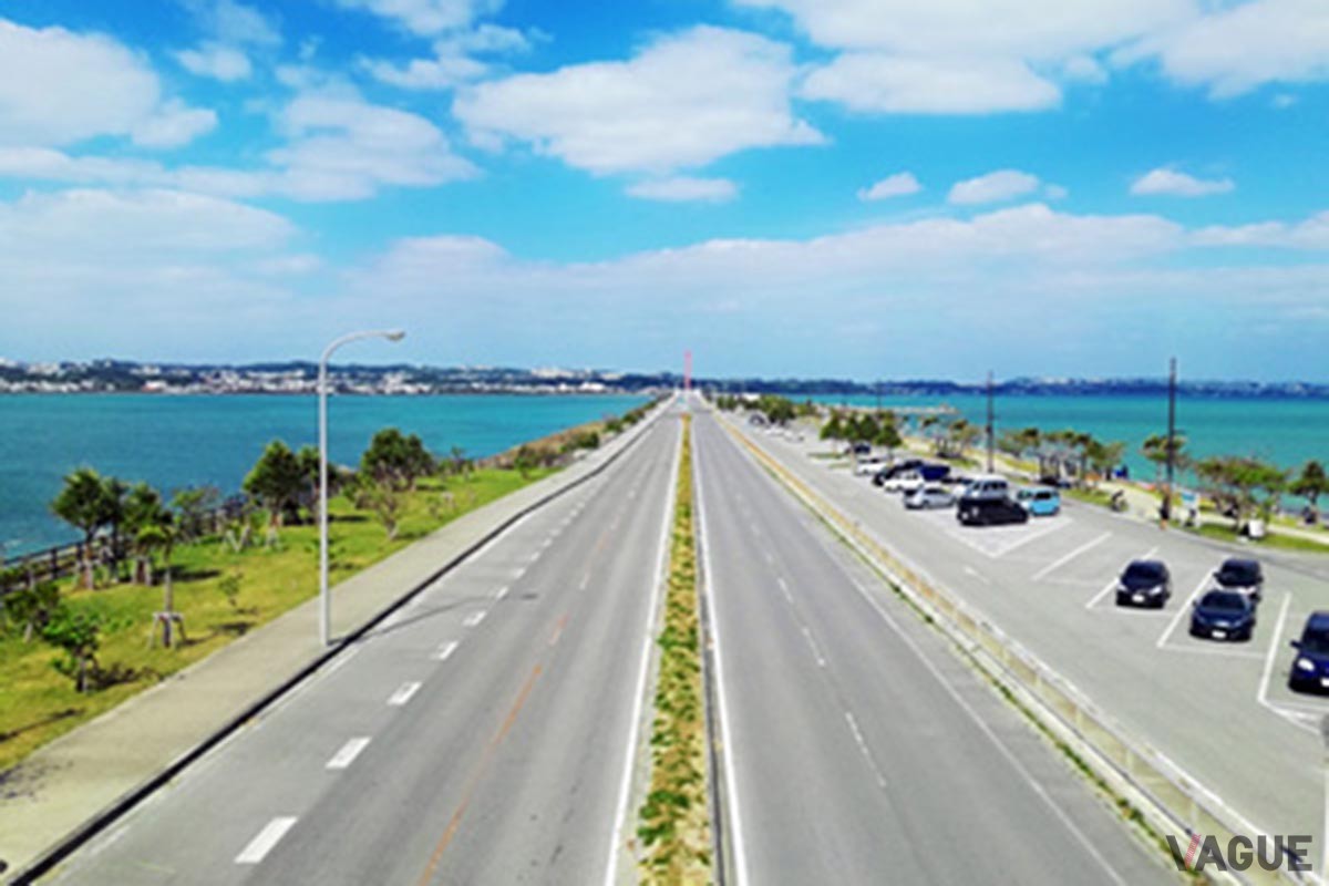 5位（同点）：海中道路（沖縄県 うるま市）