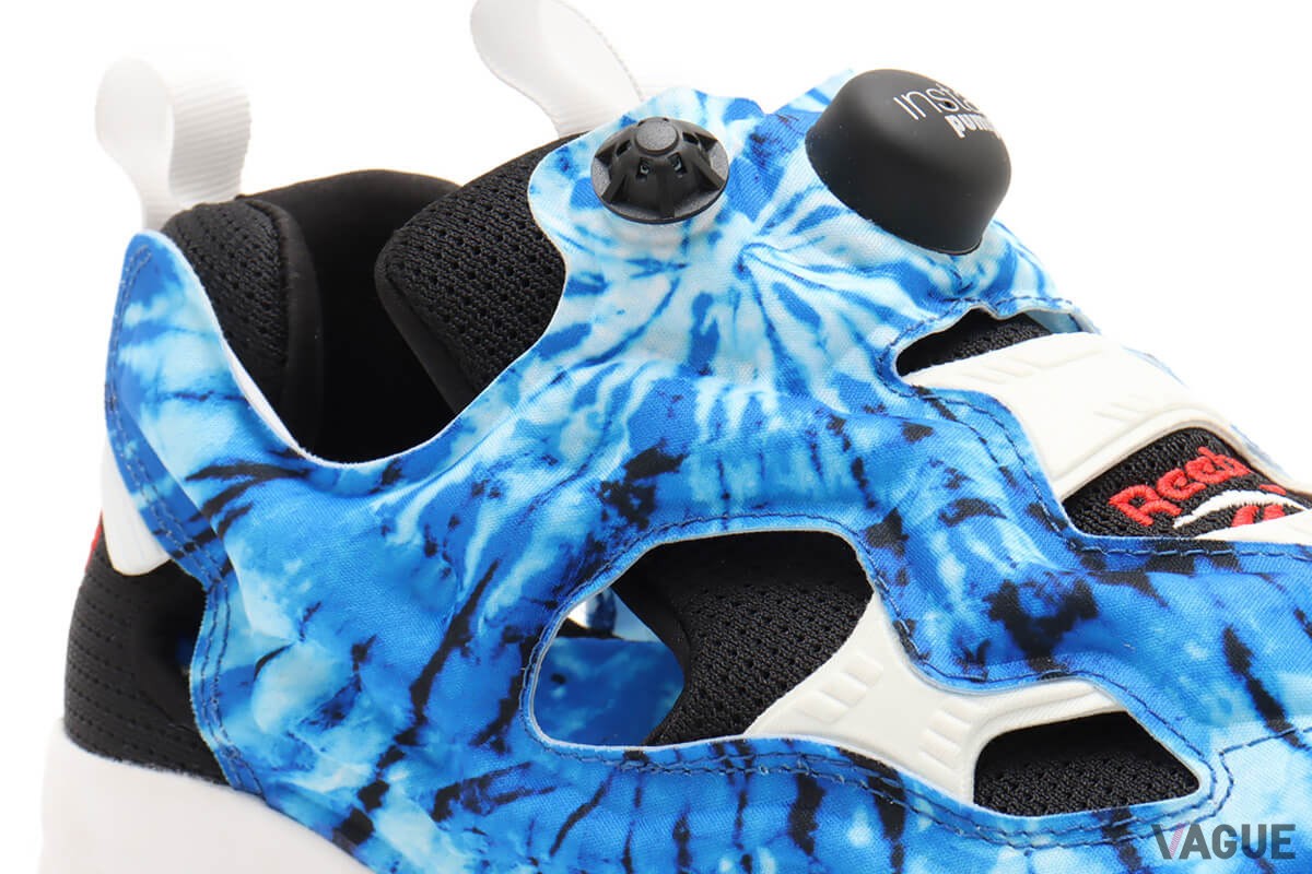 90年代のスニーカーブームを牽引したReebok INSTAPUMP FURY 94をベースに採用