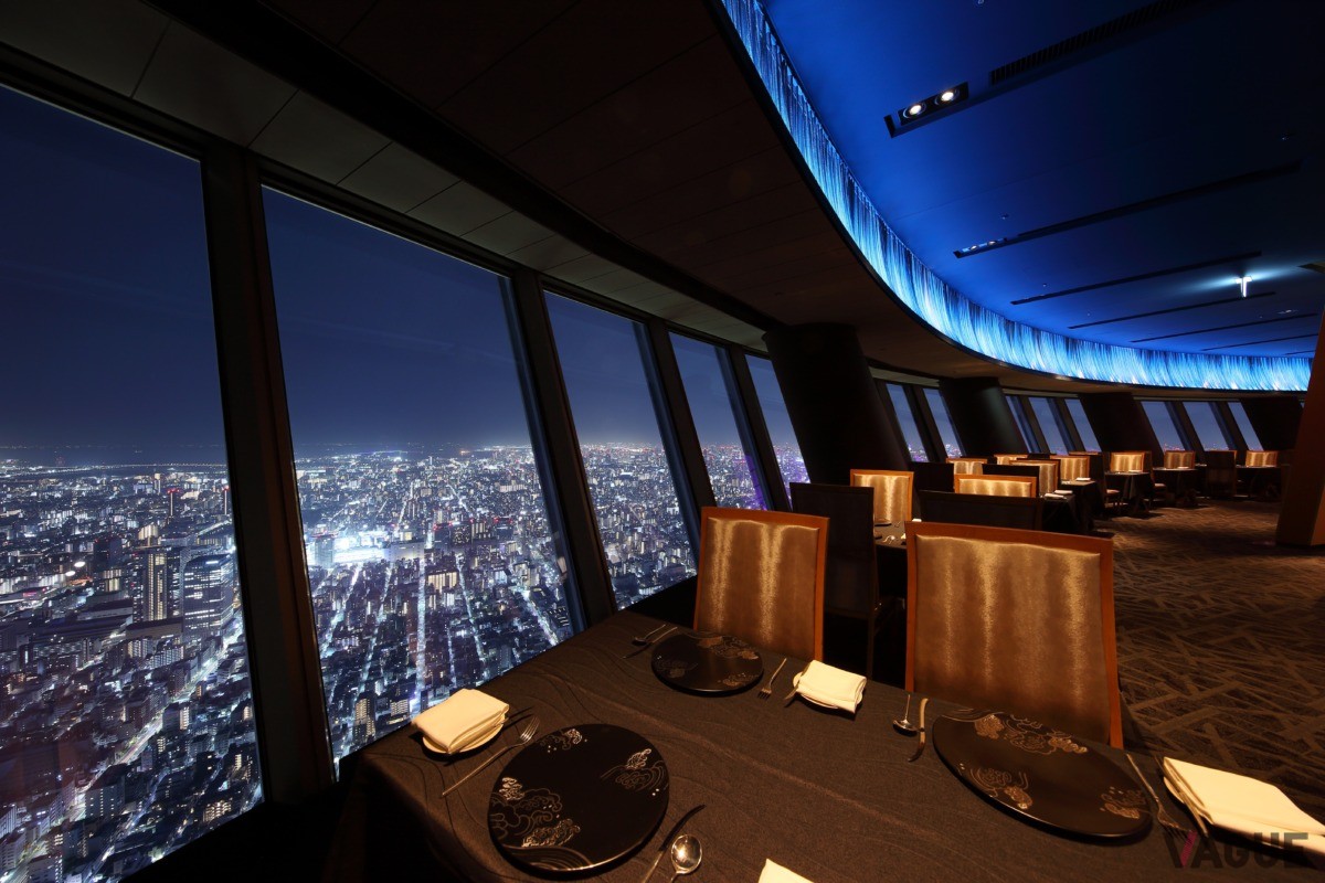 「Sky Restaurant 634（musashi）」(夜)