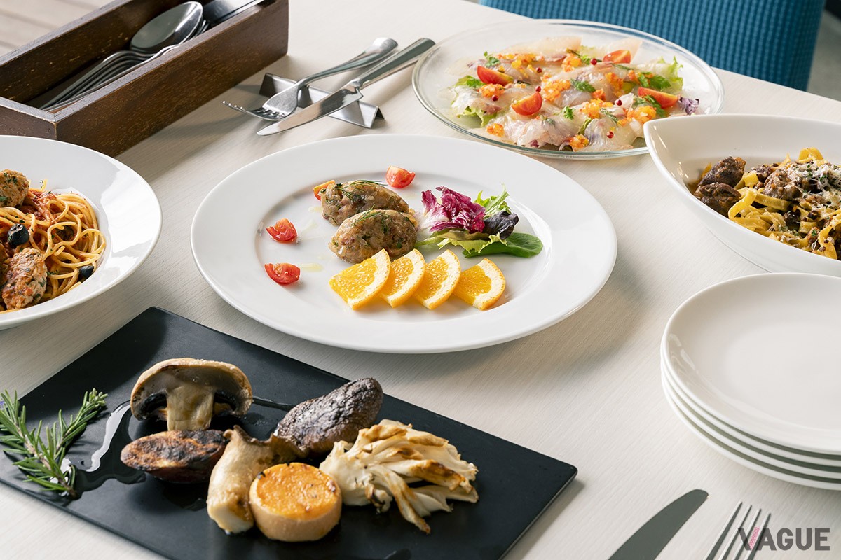 地元出身のシェフが作るオリジナリ料理