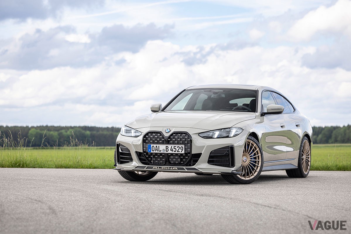 流麗かつ高性能なBMWアルピナ「B4 GTグランクーペ」