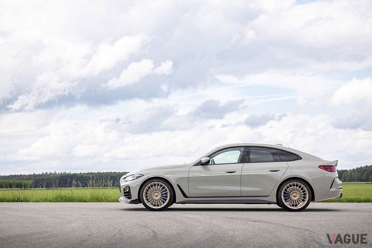 流麗かつ高性能なBMWアルピナ「B4 GTグランクーペ」