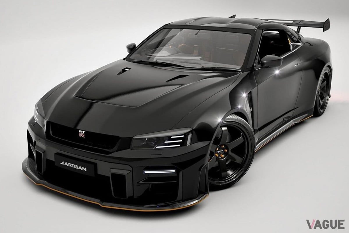 R35型「GT-R」をベースに実車化が進む「アルティザンGT-R」