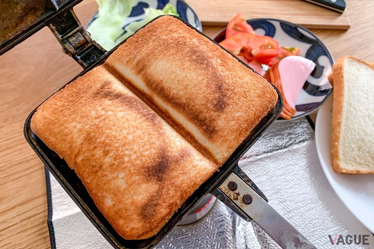 ダブルの焼き上がりはこんな感じ
