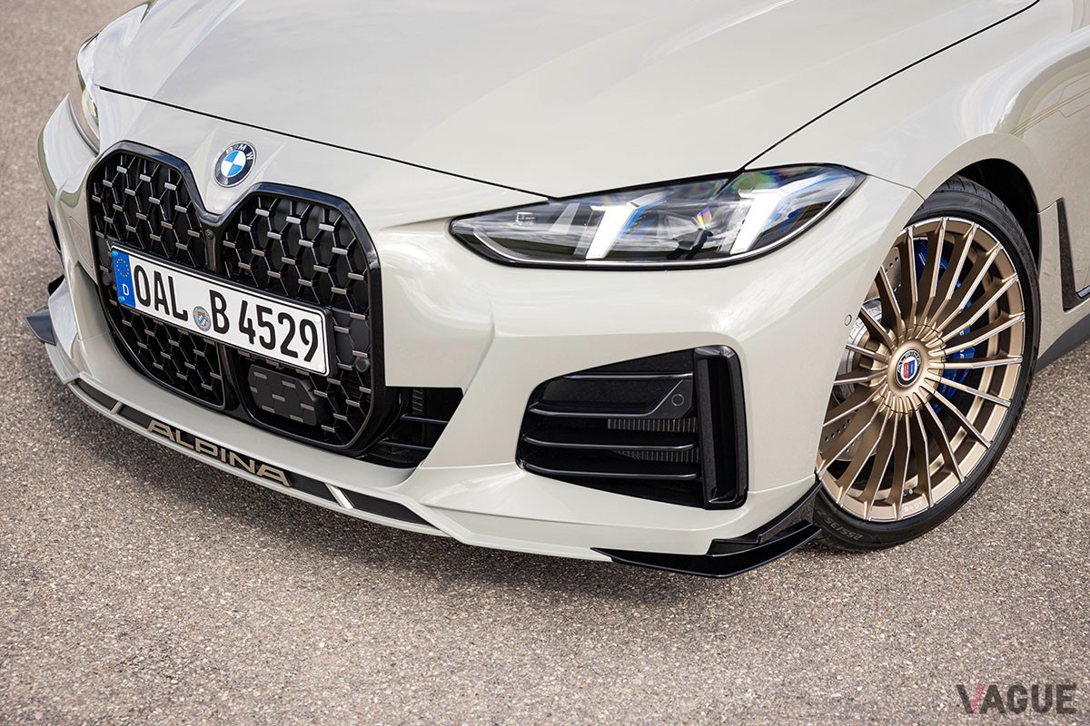 流麗かつ高性能なBMWアルピナ「B4 GTグランクーペ」