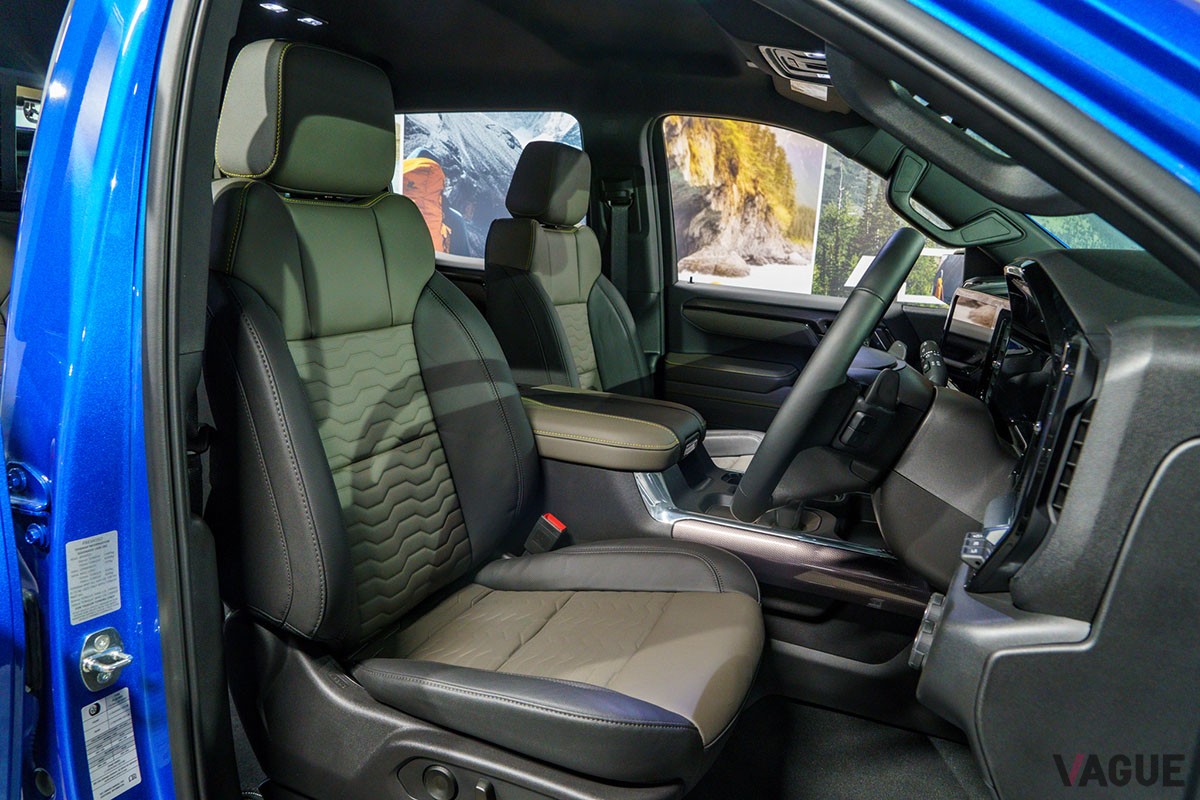 「シボレーファンデイ2024」の会場に参考展示されていたフルサイズピックアップトラック「シルバラード1500 ZR2」