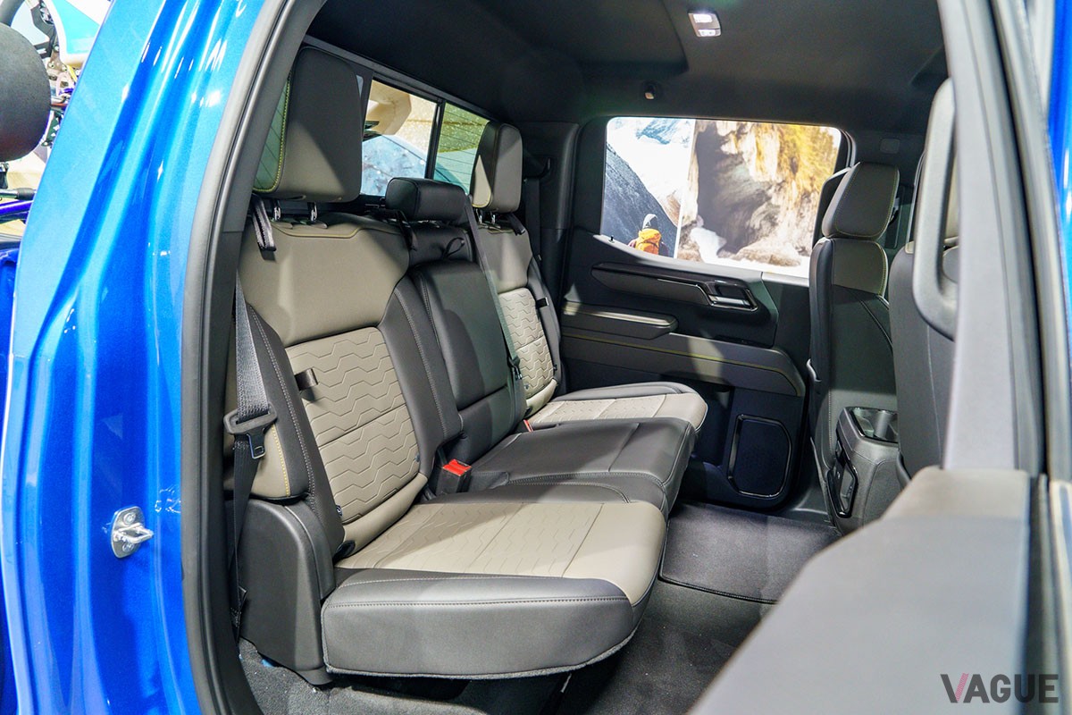 「シボレーファンデイ2024」の会場に参考展示されていたフルサイズピックアップトラック「シルバラード1500 ZR2」