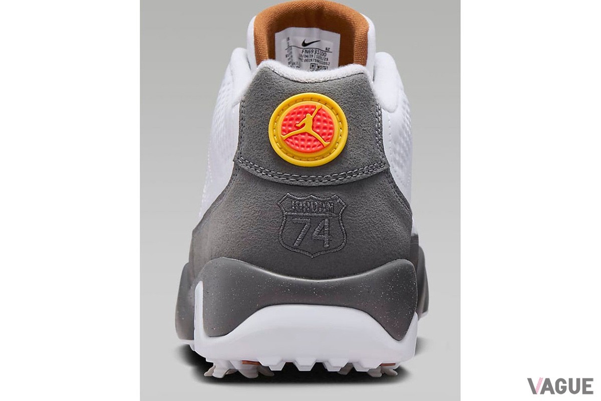 ジョーダン ブランドのゴルフシューズ「エア ジョーダン 9 G NRG」にマイケル・ジョーダンにまつわるデザインがあしらわれた特別な1足が登場