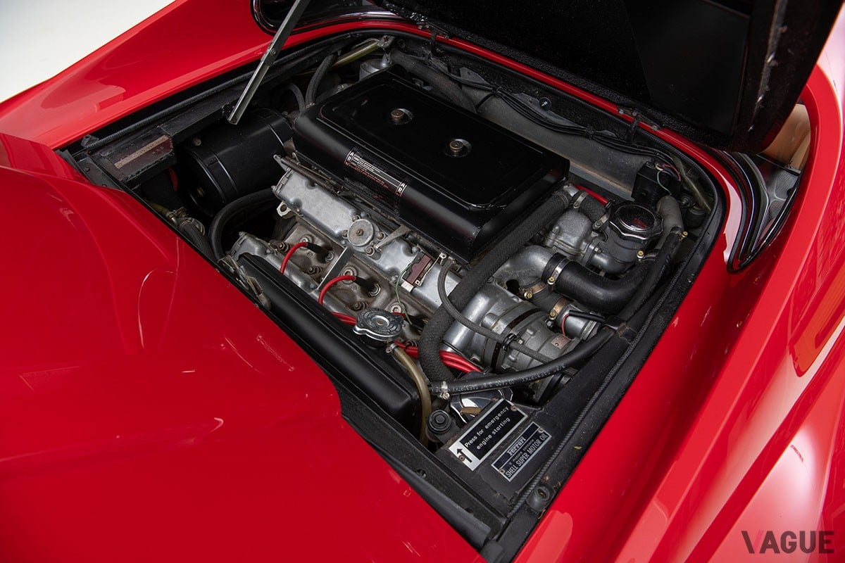 オークションに登場した1974年式フェラーリ「ディーノ246GTS」 Darin Schnabel ©2024 Courtesy of RM Sotheby's