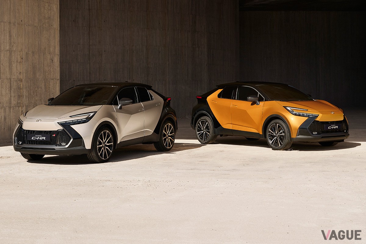 欧州で世界初公開されたトヨタ新型「C-HR」