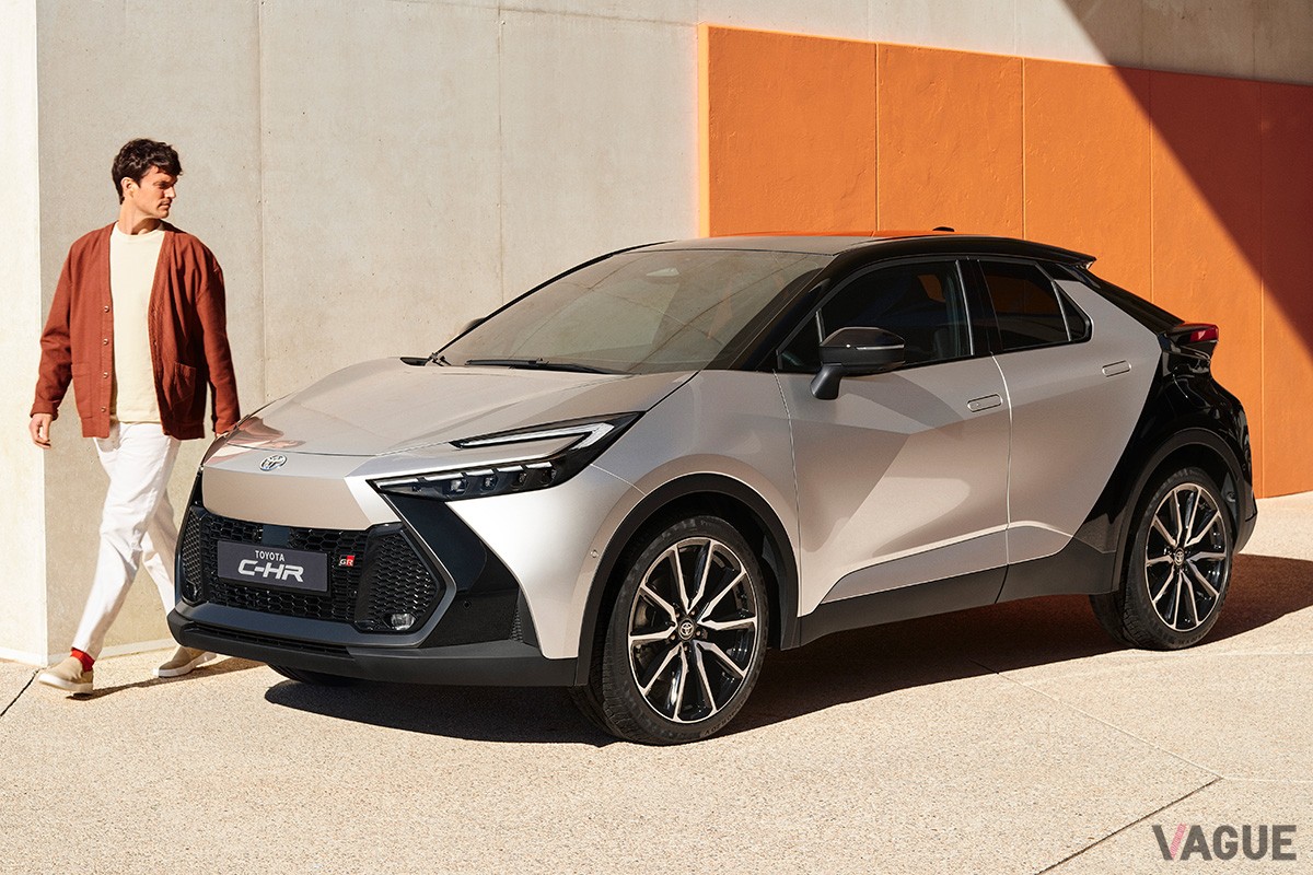 欧州で世界初公開されたトヨタ新型「C-HR」