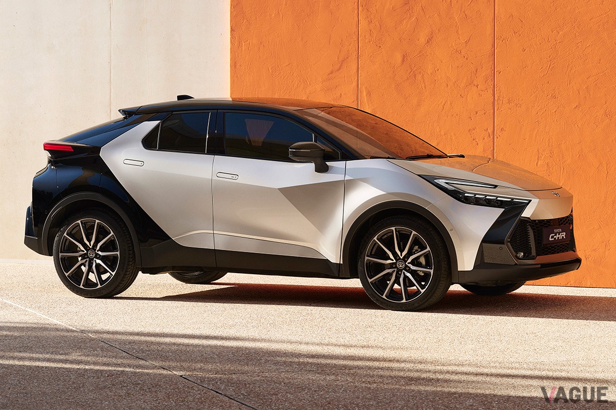 欧州で世界初公開されたトヨタ新型「C-HR」