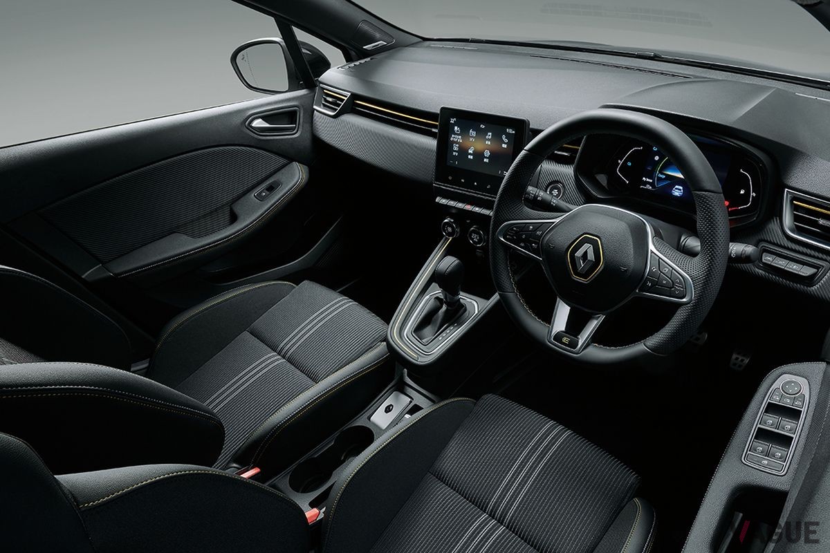 ルノー「ルーテシアE-TECHエンジニアード」のインテリア