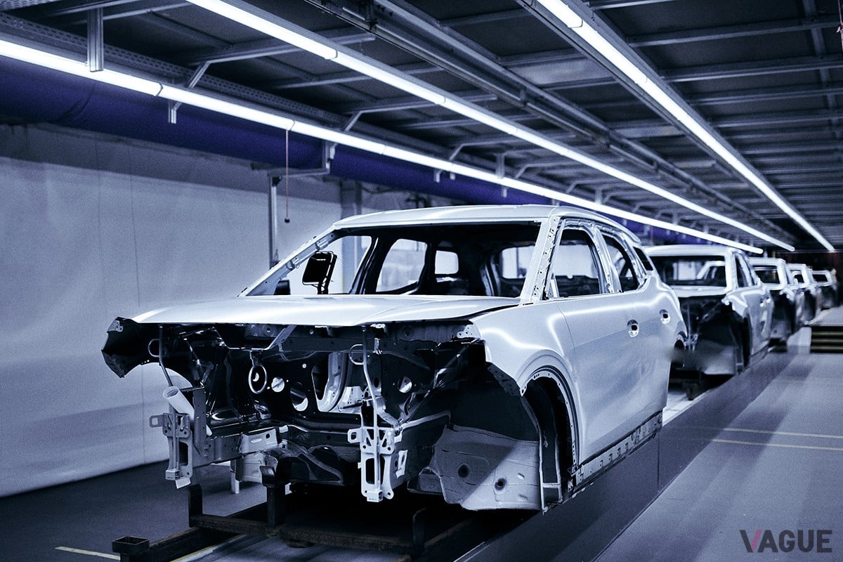 ドイツにあるフォード・ケルン工場で生産が開始された新型「エクスプローラーEV」