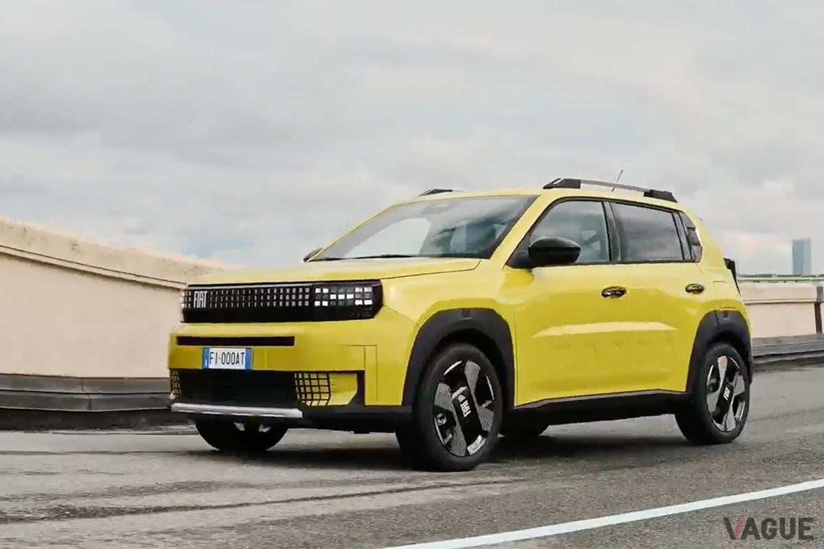 世界初公開されたフィアット新型「グランデパンダ」