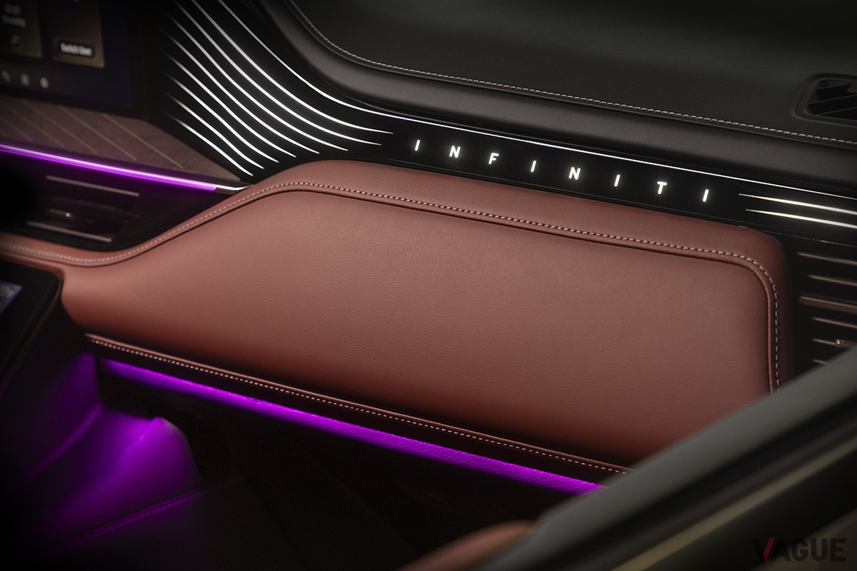 北米でフルモデルチェンジ、2024年7月より発売されるインフィニティ新型「QX80」のインテリア