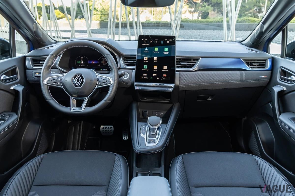 欧州で登場したルノー改良新型「キャプチャー」のインテリア