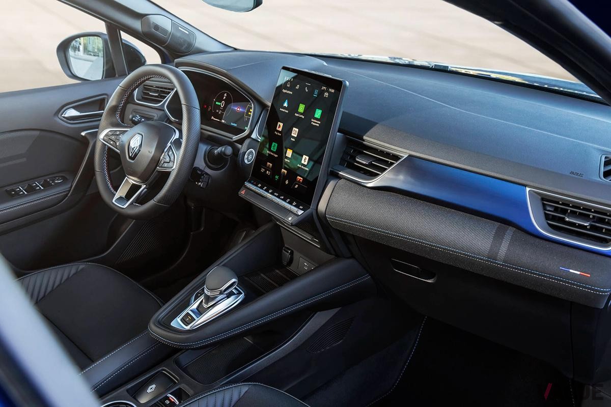欧州で登場したルノー改良新型「キャプチャー」のインテリア