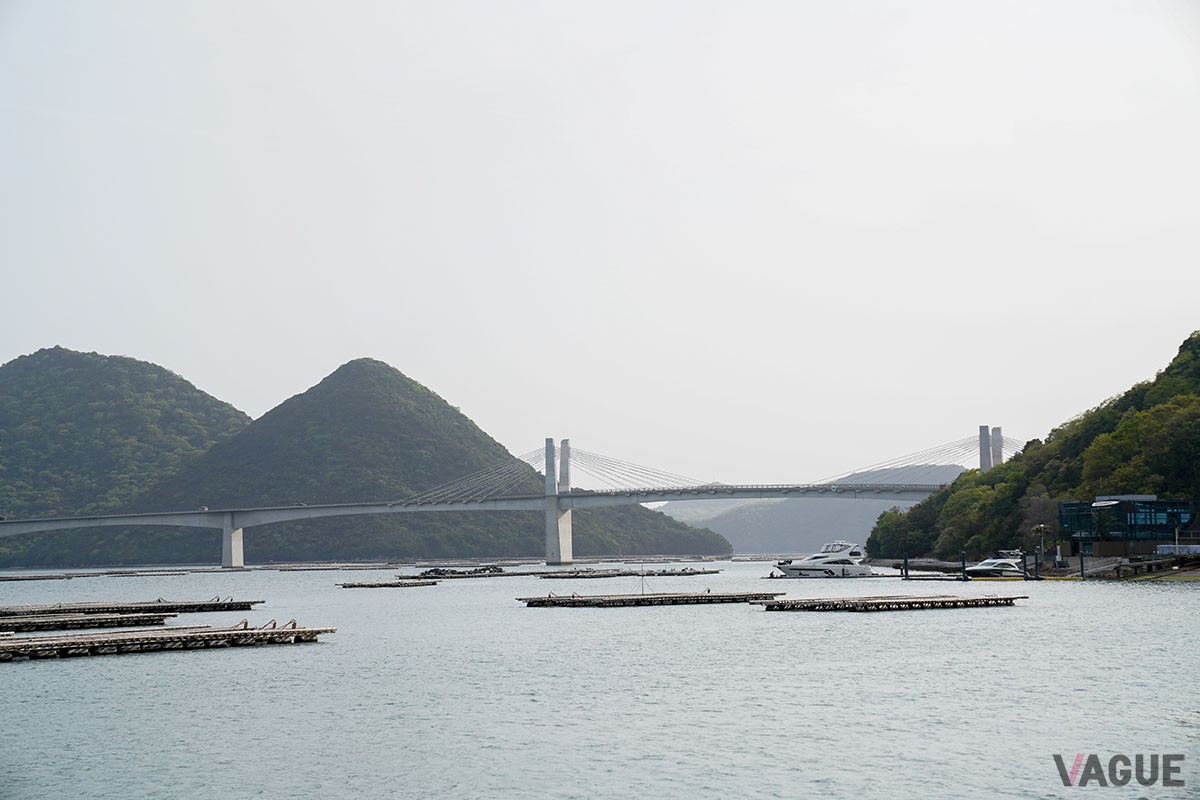 目の前に海が広がる