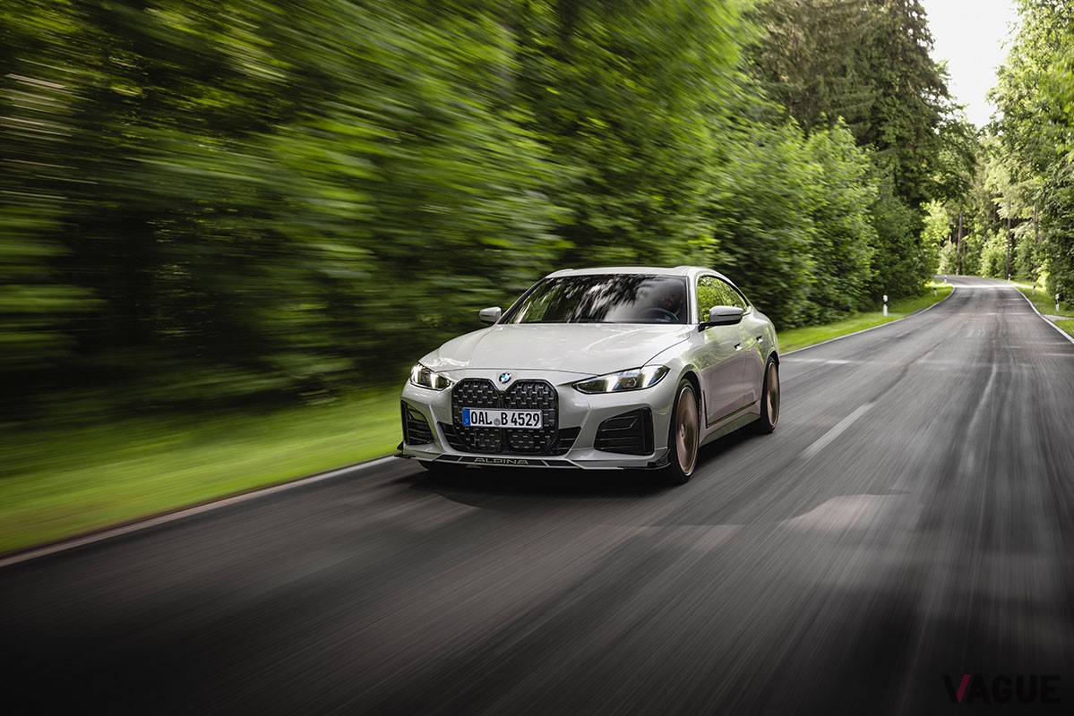 流麗かつ高性能なBMWアルピナ「B4 GTグランクーペ」