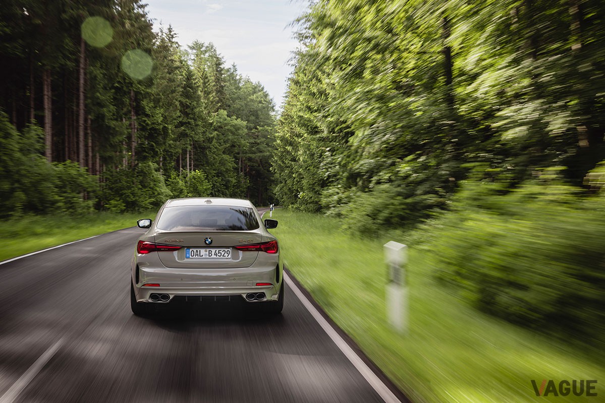 流麗かつ高性能なBMWアルピナ「B4 GTグランクーペ」