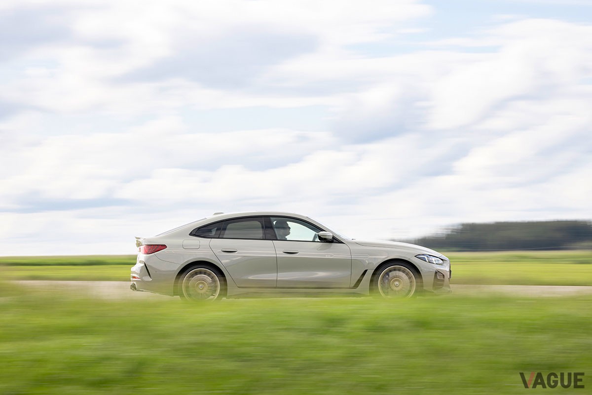流麗かつ高性能なBMWアルピナ「B4 GTグランクーペ」