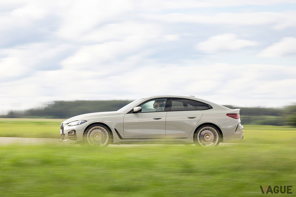 流麗かつ高性能なBMWアルピナ「B4 GTグランクーペ」