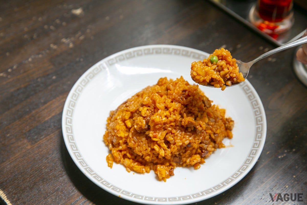 程よいしっとり感とケチャップの旨みがしっかり。卵で包みたくなる気持ち、わかる！