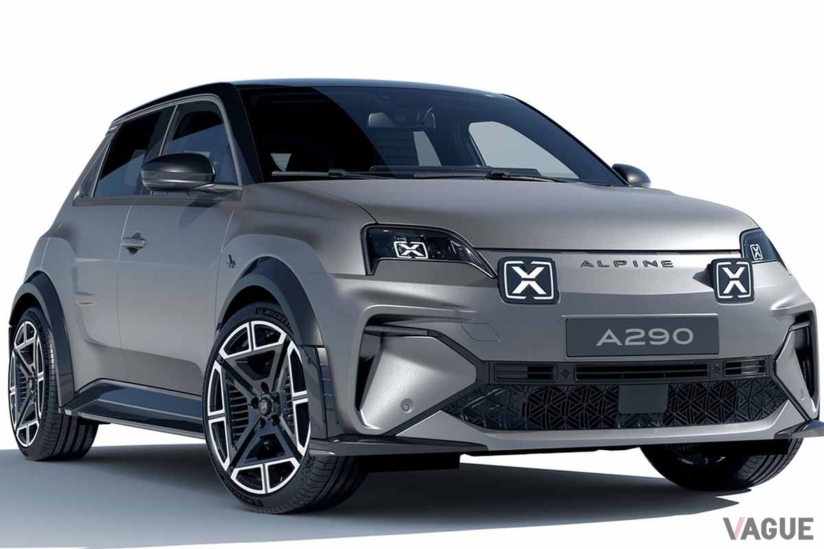 世界初公開された新型「アルピーヌA290」