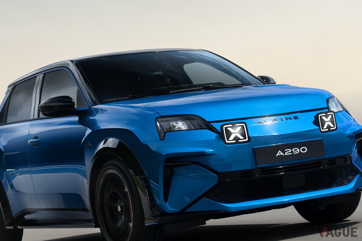 世界初公開された新型「アルピーヌA290」