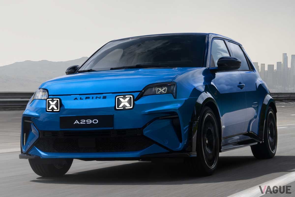 世界初公開された新型「アルピーヌA290」