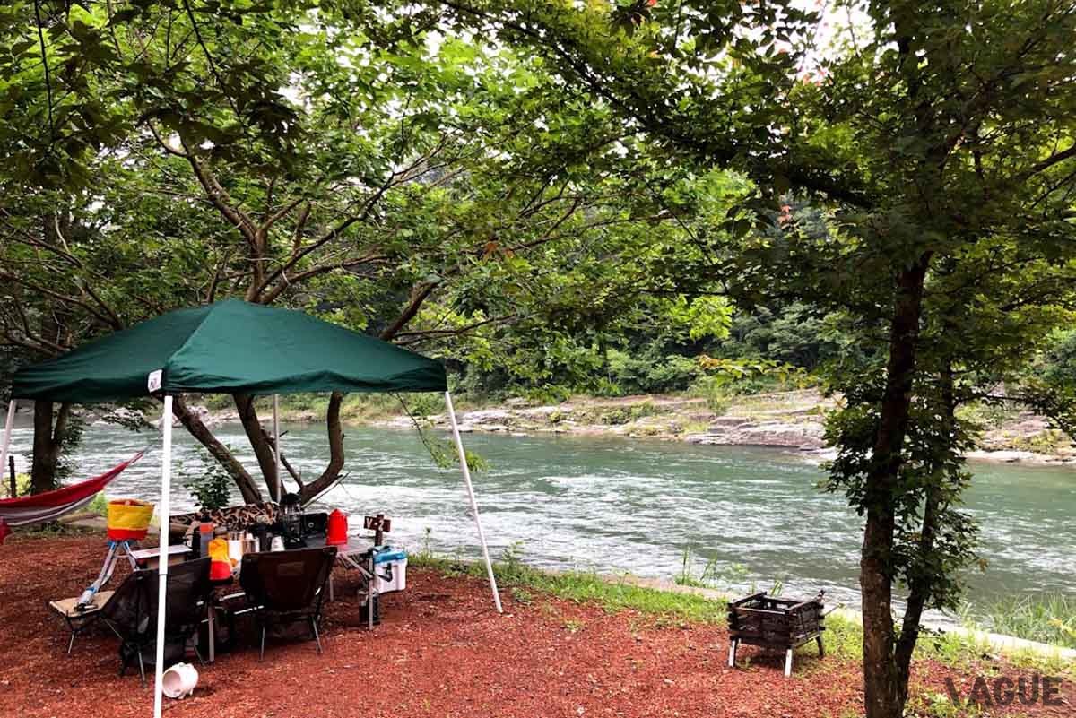 川そばでの大雨ならすぐに撤収を考えよう