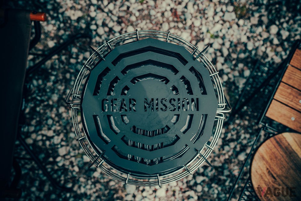 GEAR MISSIONに馴染むマットなブラック