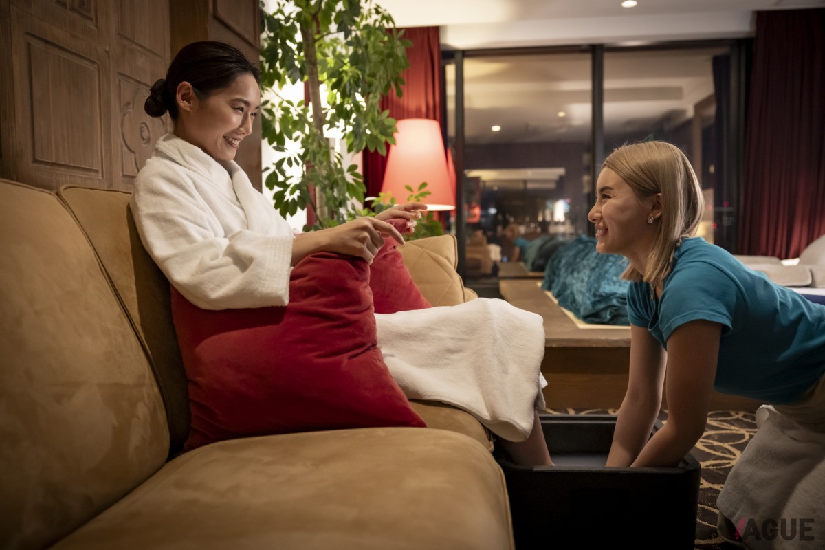 ストレッチや指圧要素を加えたユーザーのパーソナルに合わせた施術が可能