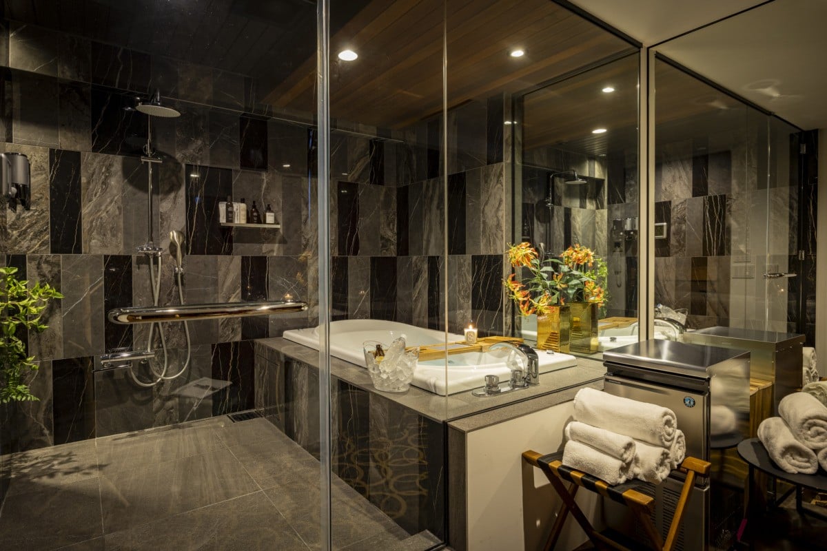 バイブラを完備した水風呂